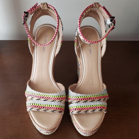 NWOB Gianni Bini wedge sandals - Picture 5 of 8